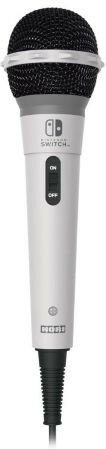 【送料無料】【中古】【任天堂ライセンス商品】Nintendo Switch カラオケマイク ホワイト for Nintendo Switch HORI（箱説付き）