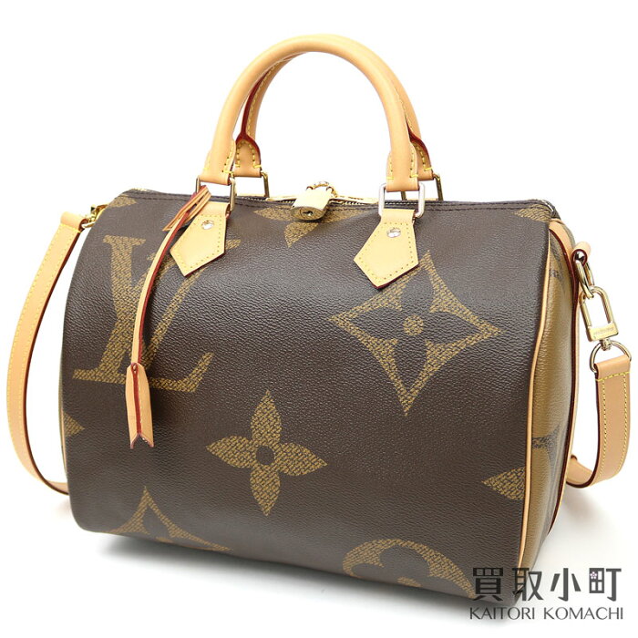 KAITORIKOMACHI: Speedy 30 LV SPEEDY BANDOULIERE 30 MONOGRAM GIANT with Louis Vuitton M44602 ...