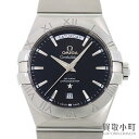 【美品】オメガ 【OMEGA】 123.10.38.22.01.001 コンステレーション コーアクシャル デイデイト クロノメーター 38MM メカニカル メンズウォッチ ブラック SSブレス オートマティック 男性用腕時計 自動巻き CONSTELLATION CO-AXIAL DAY-DATE WATCH【Aランク】【中古】