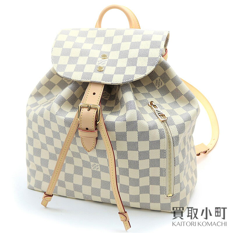 【美品】ルイヴィトン 【LOUIS VUITTON】N41578 スペロン バックパック ダミエアズール レディース リュックサック デイパック LV SPERONE BACKPACK DAMIER AZUR【SAランク】【中古】のサムネイル
