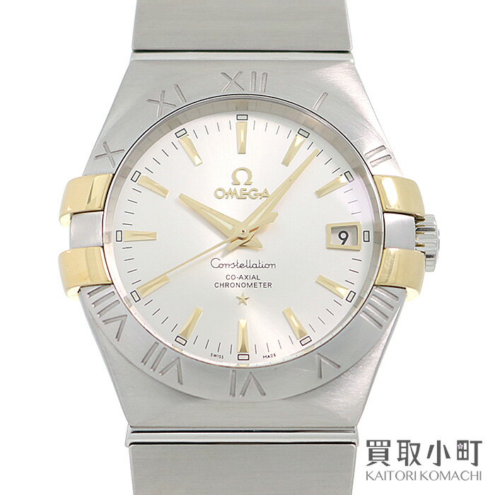 【美品】オメガ 【OMEGA】 123.20.35.20.02.004 コンステレーション 35MM 18Kイエローゴールド コンビ SSブレス オートマティック メンズウォッチ 男女兼用腕時計 CONSTELLATION CO-AXIAL K18YG×SS【Aランク】【中古】