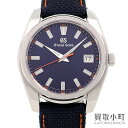 【美品】グランドセイコー【Grand Seiko】 キャリバー9F 25周年記念限定モデル クォーツ スポーツ メンズウォッチ ブルー ステンレス コーデュラストラップ 男性用腕時計 SBGV247 9F82-0AK0 GS Caliber 9F 25th Anniversary Watch【Aランク】【中古】