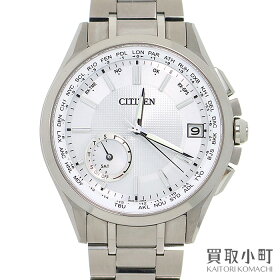 【美品】シチズン【CITIZEN】アテッサダイレクトフライトサテライトウェーブエコドライブチタンシルバーGPS衛生電波時計メンズウォッチソーラー男性用腕時計CC3010-51AF150−T021581ATTESAECODRIVEWATCH【Aランク】【中古】