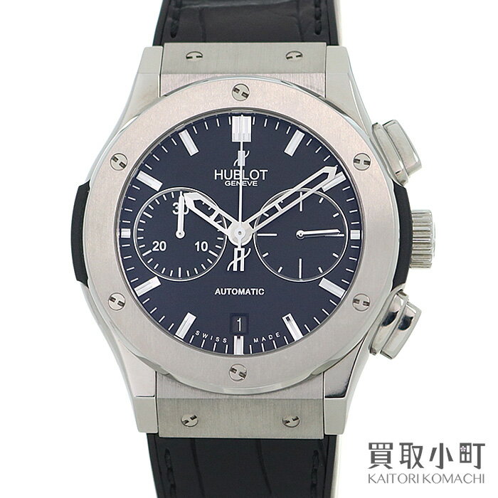 楽天市場 最大3万円offクーポン 1 15 美品 ウブロ Hublot クラシック フュージョン チタニウム クロノグラフ ブラック メンズウォッチ アリゲーターストラップ メンズ オートマティック 男性用腕時計 自動巻き 521 Nx 1170 Lr Cl 中古 買取小町