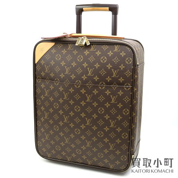 【最大1万円OFFクーポン! 1/25〜】ルイヴィトン 【LOUIS VUITTON】 M23293 ペガス45 モノグラム キャリーケース トローリー スーツケース キャスター付き旅行バッグ トラベル コロコロカート LV PEGASE 45 TRAVEL ROLLING LUGGAGES【中古】