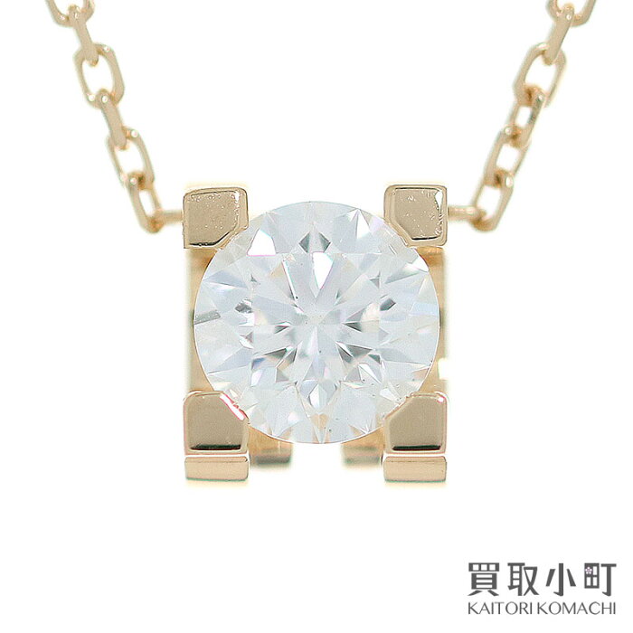 【楽天市場】【未使用品】カルティエ 【CARTIER】 Cドゥ カルティエ ネックレス ダイヤモンド ペンダント 18Kピンクゴールド