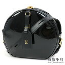 【美品】ルイヴィトン【LOUIS VUITTON】 M53999 ボワットシャポー スープル モノグラムヴェルニ ノワール 2WAYショルダー ハンドバッグ 斜...