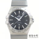 【美品】オメガ 【OMEGA】 123.10.35.20.01.002 コンステレーション コーアクシャル クロノメーター 35MM メカニカル メンズウォッチ ブラック SSブレス オートマティック 男性用腕時計 自動巻き CONSTELLATION CO-AXIAL WATCH【Aランク】【中古】