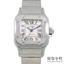 【美品】カルティエ 【CARTIER】 サントスガルベSM オートマティック レディースウォッチ シ ...