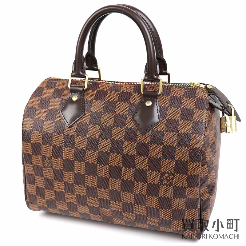 【新品同様】ルイヴィトン【LOUIS VUITTON】N41365 スピーディ25 ダミエ アイコン ボストンバッグ ハンドバッグ 新型 LV SPEEDY 25 DAMIER HANDBAG【SAランク】【美品】【中古】のサムネイル