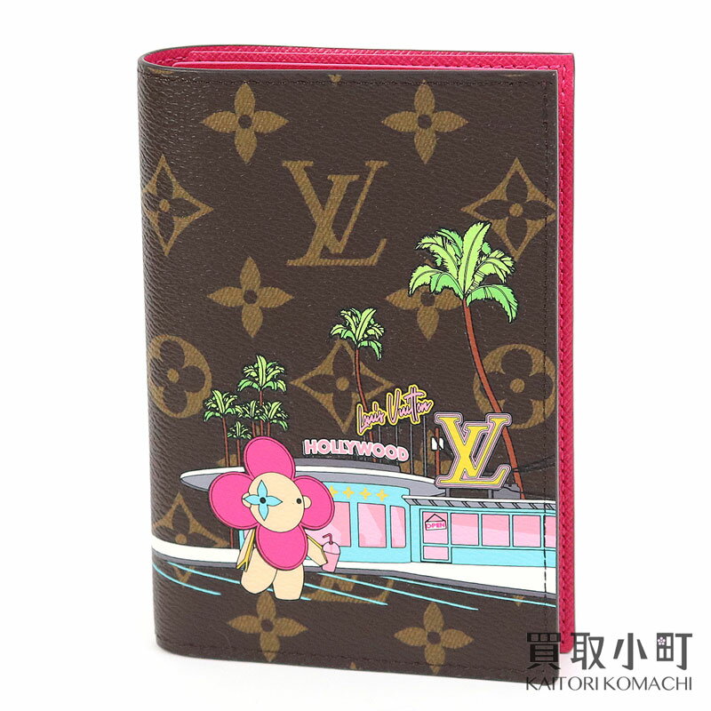 【未使用品】ルイヴィトン 【LOUIS VUITTON】M80858 クーヴェルテュール パスポール ヴィヴィエンヌ モノグラム ピンク パスポートカバー パスポートケース 手帳カバー スケジュール帳 ダイアリー LV COUVERTURE PASS POLE VIVIENNE【Sランク】【新品同様】