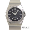 【美品】オメガ 【OMEGA】 1503.51 コンステレーション ダブルイーグル コーアクシャル オートマティック メンズウォッチ SSブレス ブラック 自動巻き 男性用腕時計 1503-51 CONSTELLATION DOUBLE EAGLE CO-AXIAL AUTOMATIC WATCH【Aランク】【中古】