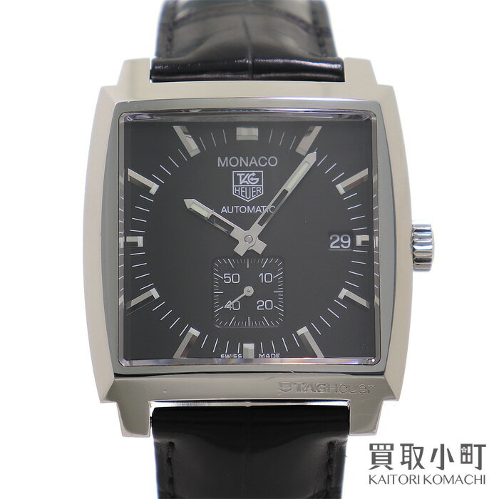 タグホイヤー 【TAGHeuer】 モナコ キャリバー6 オートマティック スモールセコンド ブラッ ...