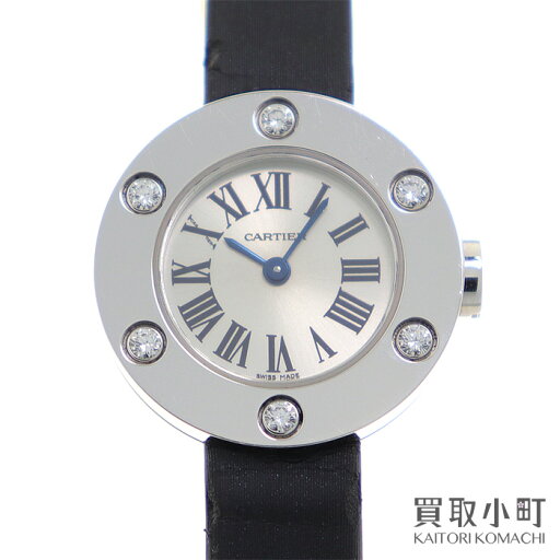 カルティエ 【CARTIER】ラヴウォッチ 6Pダイヤモンドベゼル レディースウォッチ 18Kホワイトゴールド クォーツ サテン 革ベルト 女性用腕時計 ラブシリーズ WE800231 K18WG LOVE WATCH WITH DIAMOND 750 WHITE GOLD【ABランク】【中古】 カルティエ 【CARTIER】ラヴウォッチ 6Pダイヤモンドベゼル レディースウォッチ 18Kホワイトゴールド クォーツ サテン 革ベルト 女性用腕時計 ラブシリーズ WE800231 K18WG LOVE WATCH WITH DIAMOND 750 WHITE GOLD【ABランク】【中古】
