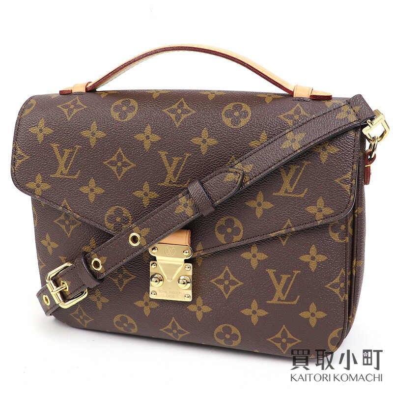 【美品】ルイヴィトン【LOUIS VUITTON】M44875 ポシェットメティスMM モノグラム ショルダーバッグ クロスボディバッグ 斜め掛け LV POCHETTE METIS MONOGRAM SHOULDER BAG【Aランク】【中古】