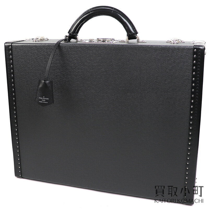 【美品】ルイヴィトン 【LOUIS VUITTON】M30002 プレジデント タイガ アルドワーズ アタッシュケース ビジネスバッグ トランク ハードケース メンズ タイガレザー 書類鞄 LV PRESIDENT TAIGA LEATHER【Aランク】【中古】