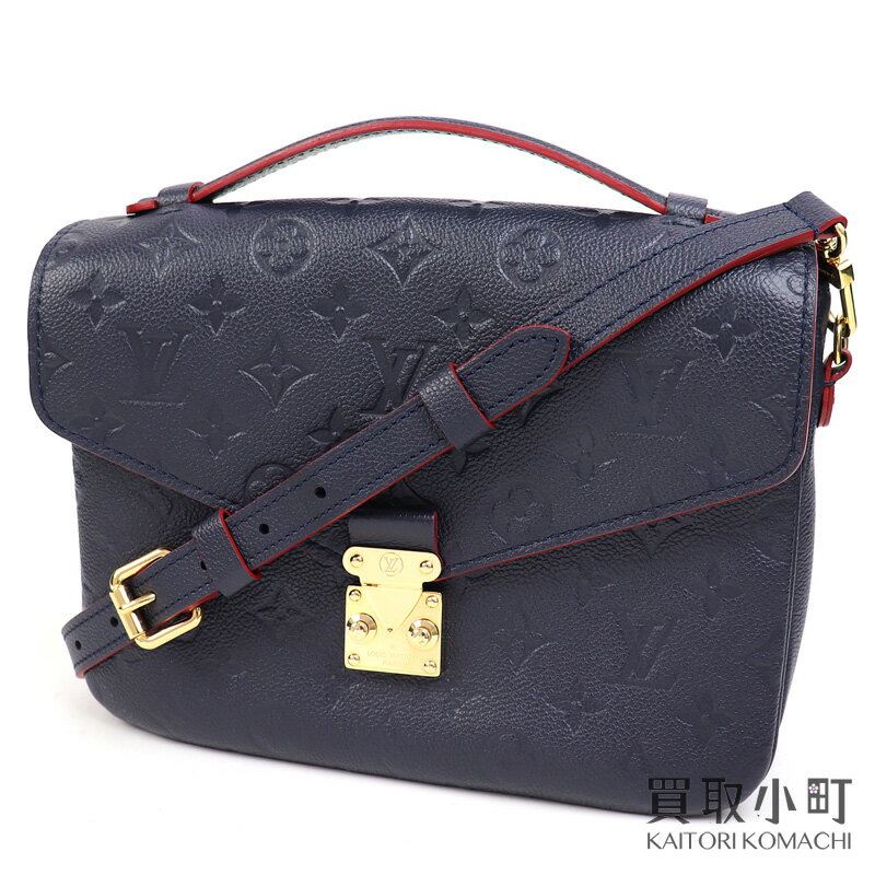 【最大5万円OFFクーポン! 9/5 10時〜】【美品】ルイヴィトン【LOUIS VUITTON】M44071 ポシェットメティスMM モノグラムアンプラント マリーヌルージュ 2WAYショルダー ハンドバッグ クラッチ 斜め掛け LV POCHETTE METIS MONOG【中古】