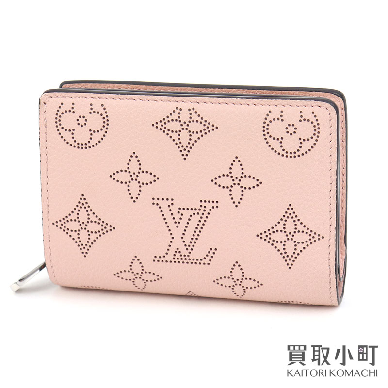 【美品】ルイヴィトン 【LOUIS VUITTON】 M80629 ポルトフォイユクレア マグノリア マヒナレザー ミニウォレット 二つ折り財布 サイフ LV CLEA WALLET MAHINA 【SAランク】【中古】のサムネイル