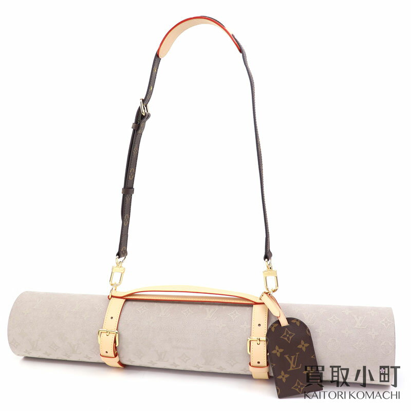 【最大1万円OFFクーポン! 5/20～】【新品同様】ルイヴィトン 【LOUIS VUITTON】GI0501 エクササイズ マット ベージュ モノグラム ヨガマット トレーニング ジムマット LV EXERCISE MAT【Sラン…