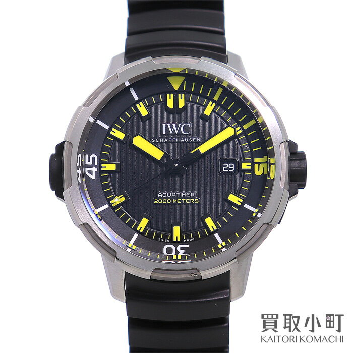 IWC VtnE[ ANA^C}[2000 I[g}eBbN _Co[YEHb` ubN o[xg `^ Y _Co[YEHb`  jprv Ref.IW358001 AQUATIMER AUTOMATIC 2000 WATCHyABNzyÁz