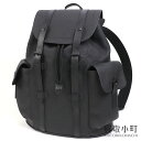 【最大1万円OFFクーポン! 5/5～】【美品】ルイヴィトン【LOUIS VUITTON】M20899 クリストファーPM モノグラム トリヨンレザー ノワール バックパック リュックサック デイパック サックアド ブラックレザー LV CHRISTOPHER PM NOIR 【中古】