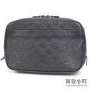 【最大1万円OFFクーポン! 5/10～】【美品】ルイヴィトン【LOUIS VUITTON】M68589 トゥルーストワレ GM モノグラムシャドウ ポーチ セカンドバッグ クラッチバッグ LV TOILET POUCH GM【Aランク】【中古】【中古】