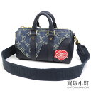 yizCBgyLOUIS VUITTONzM81011 LVCh L[|XS mOfj U[ 2WAYV_[ ~j{XgobO NIGO ΂ߊ| LV MADE MONOGRAM DENIM KEEPALL XS SHOULDER BAGyANzyÁz