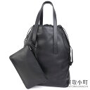 【美品】ルイヴィトン 【LOUIS VUITTON】M31009 カバライト トートバッグ タイガ ノワール メンズ ショルダー 縦型 ドローストリング ブラックレザー LV CABAS LIGHT TOTE BAG TAIGA LEATHER NOIR【Aランク】【中古】