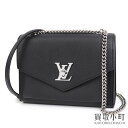 【最大1万円OFFクーポン! 5/5～】【美品】ルイヴィトン【LOUIS VUITTON】 M51418 マイロックミー BB ノワール グレインカーフレザー LVロゴツイストロック 2WAY チェーンショルダーバッグ 斜め掛け LV MYLOCKME BB【Aランク】【中古【中古】