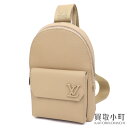 【未使用品】ルイヴィトン【LOUIS VUITTON】M23765 パイロット スリングバッグ LV アエログラム ブラウン クロスボディ ショルダーバッグ メンズ レザー LV PILOT SLINGBAG【Sランク】【新品同様】