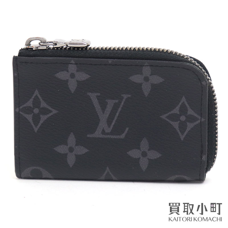 ルイヴィトン【LOUIS VUITTON】M63536 ポルトモネ ジュール モノグラムエクリプス コインケース 小銭入れ コインパース LV PORTE MONNAIE JOUR MONOGRAM ECLIPSE【ABランク】【中古】