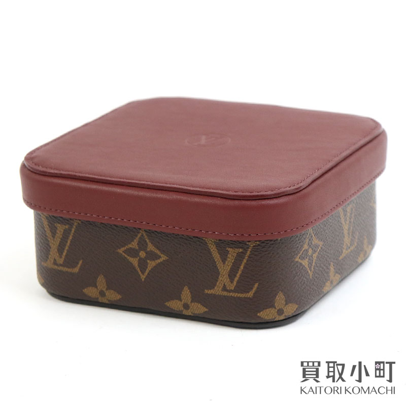 【最大3万円OFFクーポン! 5/15～】【美品】ルイヴィトン【LOUIS VUITTON】GI0019 ボワットカミ―ユMM モノグラム レザー ジュエリーケース アクセサリーボックス 小物入れ ディスプレイボックス LV BOX CAMILLE MM MONOGRAM【SAラ 【中古】