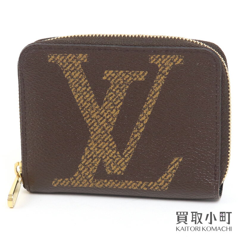 【最大3万円OFFクーポン! 5/15～】ルイヴィトン【LOUIS VUITTON】M69354 ジッピーコインパース モノグラムジャイアント ラウンドファスナー コインケース カードケース 小銭入れ 財布 サイフ LV ZIPPY COIN PURSE MONOGRAM GIANT【【中古】