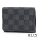 yő1~OFFN[|! 4/24`zyizCBgyLOUIS VUITTONzN63338 AFbv Jg hD BWbg _~GOtBbg J[hP[X }`th pXP[X LV BUSINESS CARD HOLDER DAMIER GRAPHITEyAyÁz