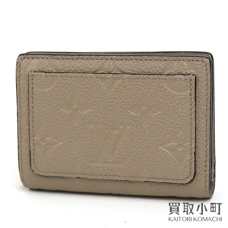 【新品同様】ルイヴィトン【LOUIS VUITTON】M80152 ポルトフォイユクレア モノグラムアンプラント トゥルトレール ミニウォレット 二つ折り財布 サイフ コンパクト LV CLEA WALLET【SAランク】【美品】【中古】