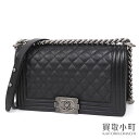 yő3~OFFN[|! 5/1`zyizVl yCHANELz {[CVl nhobO LrAXL ubN AeB[N ~fBA `F[V_[ ΂ߊ| LeBO A67086 #26 BOY CHANEL HANDBAG LEAyÁz