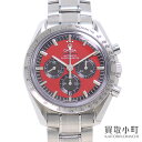 【最大1万円OFFクーポン! 5/5～】オメガ【OMEGA】3506.61.00 スピードマスター シューマッハモデル ザレジェンド 42mm クロノグラフ オートマティック レッド メンズウォッチ 男性用腕時計 自動巻き SSブレス 3506-61 SPEEDMASTER 【中古】