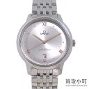 【最大1万円OFFクーポン! 4/24～】【美品】オメガ 【OMEGA】 434.10.40.20.06.001 デヴィル プレステージ コーアクシャル マスタークロノメーター 40MM メンズウォッチ SSブレス オートマティック デビル 男性用腕時計 自動巻き D【中古】