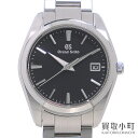 【美品】グランドセイコー【Grand Seiko】 9Fクォーツ ヘリテージコレクション メンズウォッチ ブラック ステンレス SSブレス デイト 男性用腕時計 SBGX261 9F62-0AB0 GS 9F QUARTZ HERITAGE COLLECTION WATCH【Aランク】【中古】