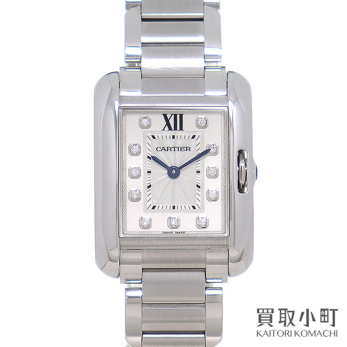 ƥ CARTIER 󥯥󥰥졼SM ǥå 11P ƥ쥹 С  ӻ W4TA0003 TANK ANGLAISE SM 11PD WATCHAB󥯡ۡš