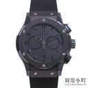 【美品】ウブロ【HUBLOT】クラシック フュージョン クロノグラフ オールブラック オートマティッ ...