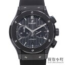 【美品】ウブロ【HUBLOT】クラシック フュージョン クロノグラフ ブラックマジック メンズウォッ ...