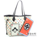 ルイヴィトン【LOUIS VUITTON】M57462 ネヴァーフルMM モノグラム ゲームオン ショルダー トートバッグ アイコン ネバーフルMM トランプ マルチカラー LV NEVERFULL MM MONOGRAM【ABランク】【中古】(4)