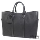 【美品】ルイヴィトン【LOUIS VUITTON】M21865 サックプラ 24H トリヨンモノグラム ノワール カーフレザー 2WAYショルダー トートバッグ...