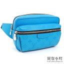 【美品】ルイヴィトン【LOUIS VUITTON】M30459 バムバッグ アウトドア モノグラム タイガラマ ラグーンブルー クロスボディ ショルダーバッグ ...