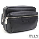 【美品】ルイヴィトン 【LOUIS VUITTON】 M33438 バムバッグ アウトドア タイガ ノワール クロスボディ ショルダーバッグ 斜め掛け スリング メンズ ブラックレザー LV OUTDOOR BUMBAG TAIGA NOIR【Aランク】【中古】(4)