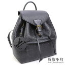 【美品】ルイヴィトン【LOUIS VUITTON】M45205 モンスリPM バックパック モノグラムアンプラント ノワール リュックサック デイパック サック...