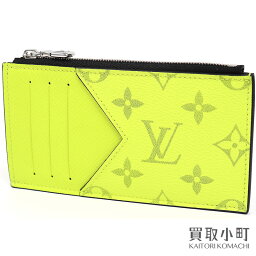 【未使用品】ルイヴィトン【LOUIS VUITTON】M30950 コインカードホルダー モノグラム タイガラマ ジョーヌ コインケース カードケース 小銭入れ 財布 サイフ LV COIN CARD HOLDER TAIGA【Sランク】【新品同様】