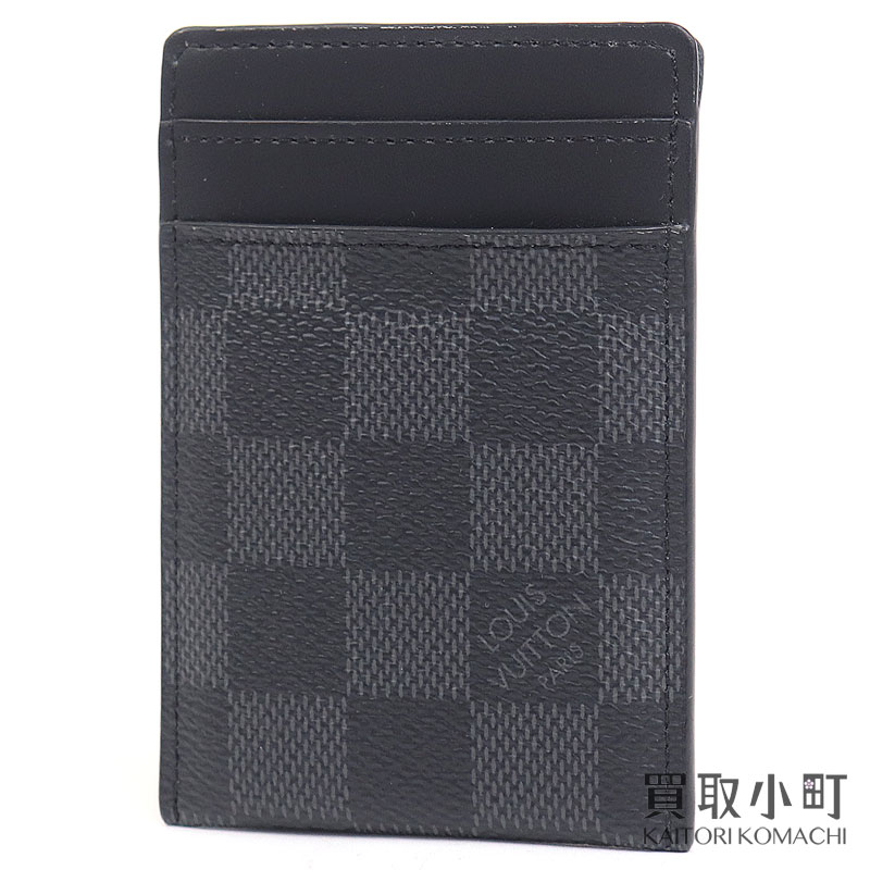 yizCBgyLOUIS VUITTONzN60246 J[hP[X |gJg pX _~GOtBbg }l[NbvtJ[hP[X J[hz_[ rNbv LV CARD HOLDER DAMIER GRAPHITEyANzyÁz