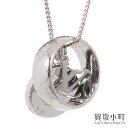 【最大1万円OFFクーポン! 6/10〜】【美品】ルイヴィトン【LOUIS VUITTON】M62485 リングネックレス モノグラム LVシグネチャー 2連チ...